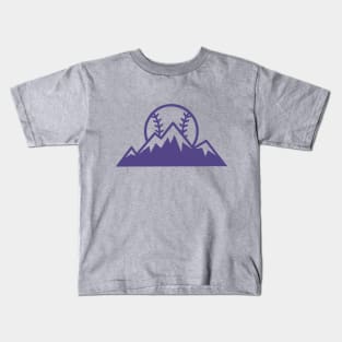 Colorado Rockies 4 by Buck Tee Kids T-Shirt